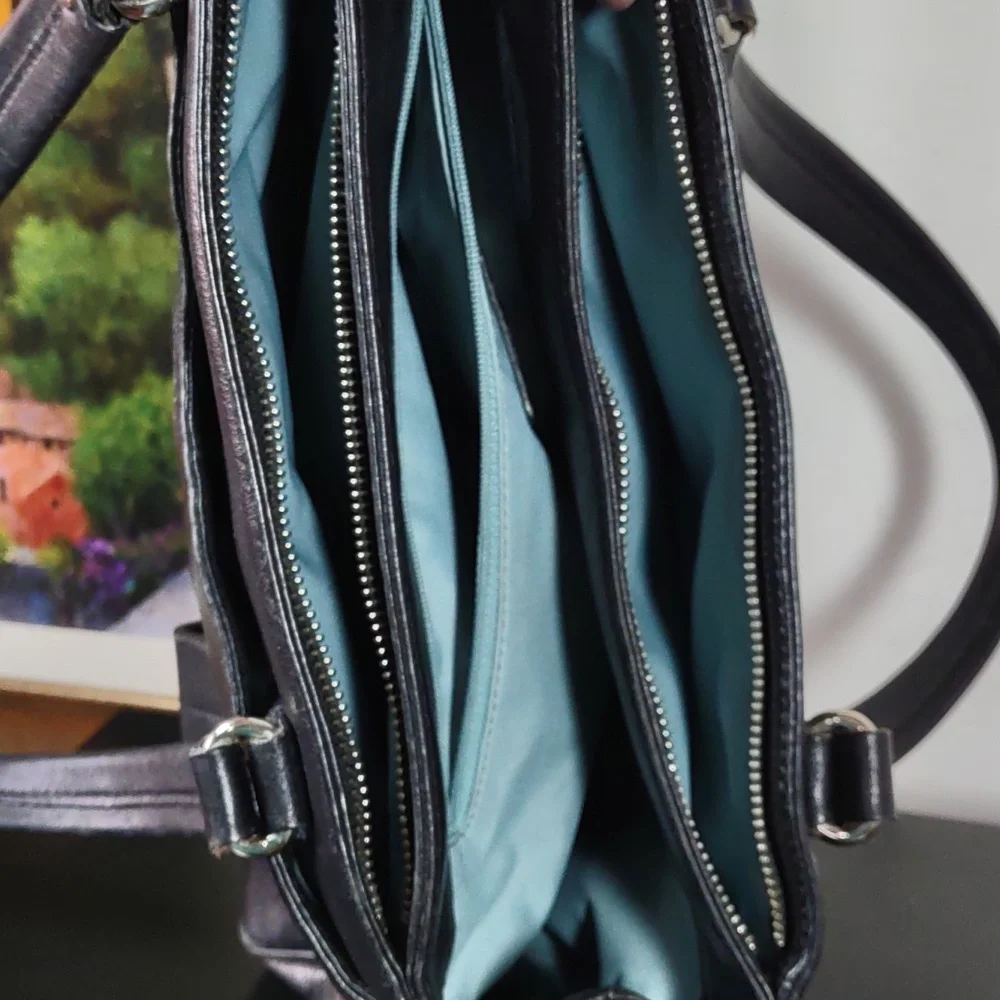 Cole Haan "Alexa" Leather Shopper Bag - Picture 12 of 13